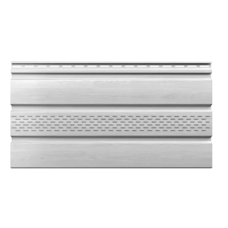 Виниловый софит Технониколь с частичной перфорацией жасмин Виниловый софит Технониколь с частичной перфорацией жасмин