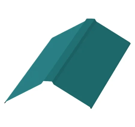 Планка конька плоского Металл Профиль 120x120x2000 0,45 Полиэстер цвет RAL 5021