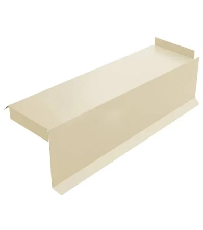 Планка сегментная торцевая правая Металл Профиль 350 мм 0,5 Norman цвет RAL 1015