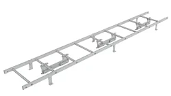 Кровельная лестница Borge для фальцевой кровли 2,7 м