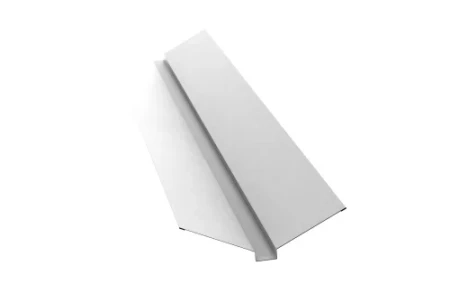 Планка ендовы верхней Grand Line 115x30x115 0,5 Satin цвет RAL 9003