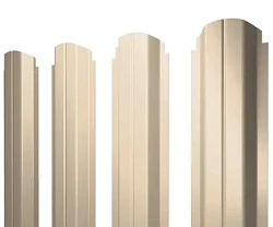 Штакетник Grand Line П-образный Полиэстер 0,45 фигурный