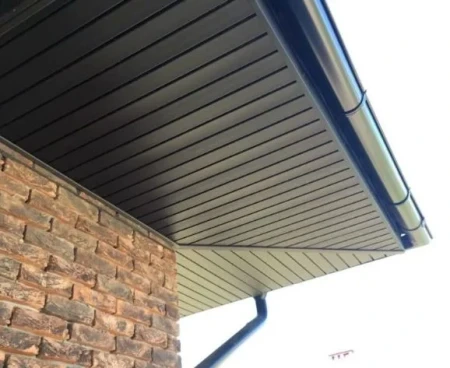 Виниловый софит Grand Line T4 Классика без перфорации коричневый