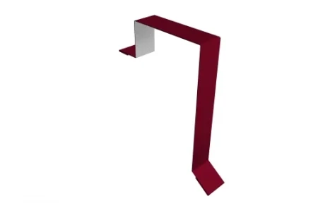 Планка торцевая (фронтонная) фальц Grand Line 60x97 0,45 Полиэстер цвет RAL 3003