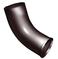 Колено стока d-90 мм 60 гр. Grand Line GL PU Полиуретан 0,6 RAL 8017