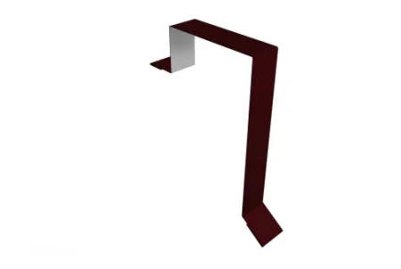 Планка торцевая (фронтонная) фальц Grand Line 60x97 0,5 Satin цвет RAL 3005