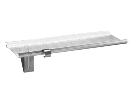 Сетка желоба d-150 мм в комплекте Aquasystem Алюминий