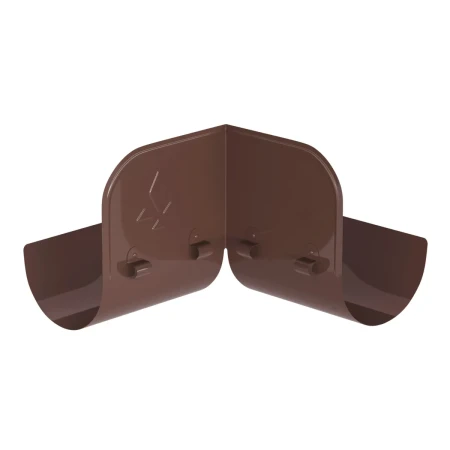 Ограничитель перелива желоба d-150 мм угловой Aquasystem Premium PU 0,6 RAL 8017