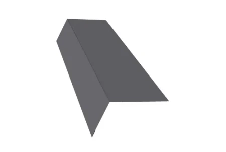 Планка карнизная широкая Grand Line 100x85 0,45 Полиэстер цвет RAL 7004