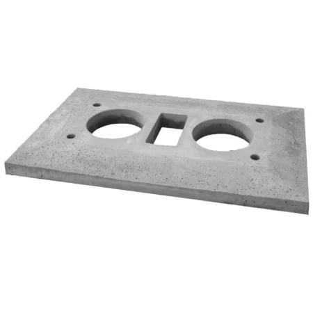 Консольная плита Schiedel Uni для двухходового дымохода с вентканалом Ø-140/200 мм