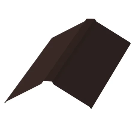 Планка конька плоского Металл Профиль 150x150x2000 Purman 0,5 RR32