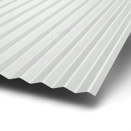 МП-18 (гофра) Полиэстер 0,7 Ral 9003