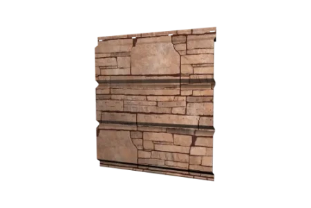 Металлический софит Grand Line Print Elite 0,45 с частичной перфорацией Sand Stone