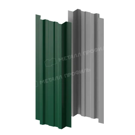 Прямоугольный Lane Полиэстер 0,45 RAL 6005 прямой