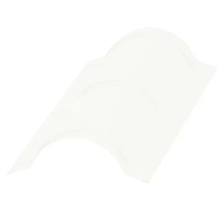 Планка конька круглого Металл Профиль R110x2000 0,50 PURMAN цвет RAL 9010