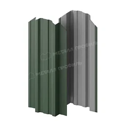 Штакетник Металл Профиль Прямоугольный Trapeze Puretan 0,5 фигурный