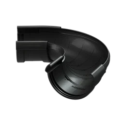 Угол желоба регулируемый d-141 мм 90-160° ПВХ Döcke Lux