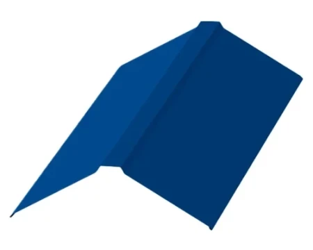 Планка конька плоского Металл Профиль 120x120x2000 0,45 Полиэстер цвет RAL 5005