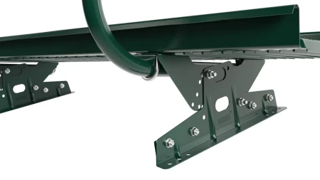 С ограждением для фальцевой кровли 3 м, Ral 6005