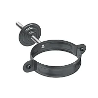 Хомут трубы d-90 мм с комплектом Аквасистем Комфорт Полиэстер 0,55 RAL 7024