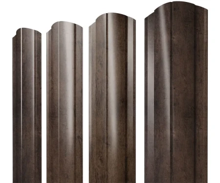 Полукруглый Print Elite Double 0,45 Antique Wood фигурный