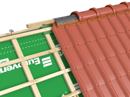 Коньковая вентиляционная лента Eurovent ROLL GEO   фото