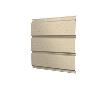 Металлический софит Grand Line Satin 0,5 с полной перфорацией Ral 1015