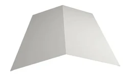 Планка конька плоского простая Металл Профиль 145x145x2000 Полиэстер 0,45