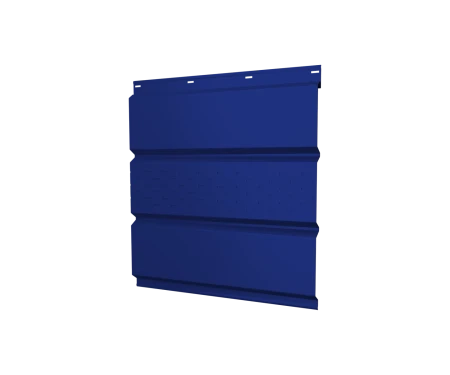 Металлический софит Grand Line Полиэстер 0,45 с частичной перфорацией Ral 5002