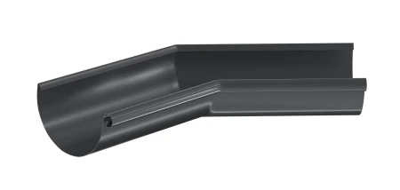 Угол желоба внутренний d-125 мм 135 гр Aquasystem Premium Pural 0,6 RAL 7024