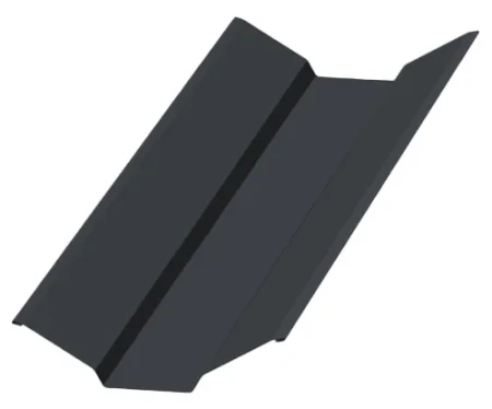 Планка ендовы верхняя Металл Профиль 76x76x2000 0,50 PURMAN цвет RAL 7024