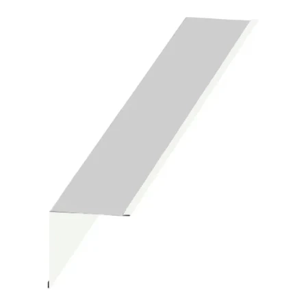 Планка угла внутреннего Металл Профиль 115x115x2000 0,45 Полиэстер цвет RAL 9003