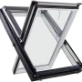 Мансардное окно Roto Designo R49 K200   фото Мансардное окно Roto Designo R49 K200   фото