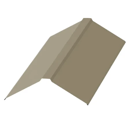 Планка конька плоского Металл Профиль 120x120x2000 0,45 Полиэстер цвет RAL 1035