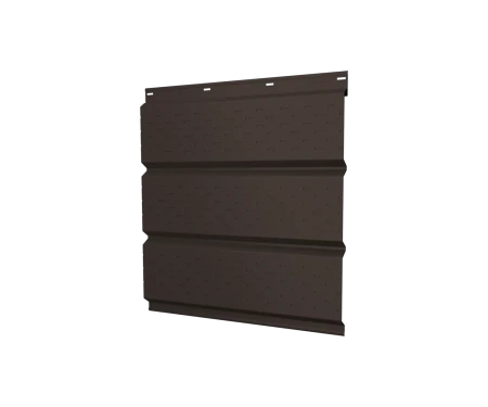 Металлический софит Grand Line Металлический софит  Rooftop Matte (Стальной бархат) 0,5 с полной перфорацией   фото