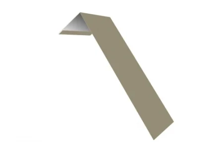 Планка лобовая/околооконная простая Grand Line 190x50 0,5 Satin цвет RAL 1015