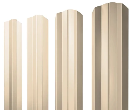 М-образный Velur 0,5 RAL 1015 фигурный