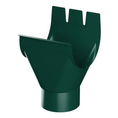 Воронка желоба выпускная d-150x100 мм Металл Профиль FORAMINA PUR Purman двухсторонний 0,6 RAL 6005