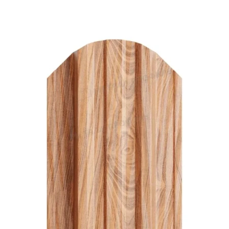 Прямоугольный Trapeze Ecosteel T 0,5 Кедр фигурный