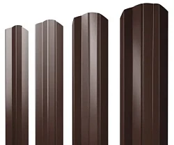 Штакетник Grand Line М-образный PurLite Matt 0,5 фигурный