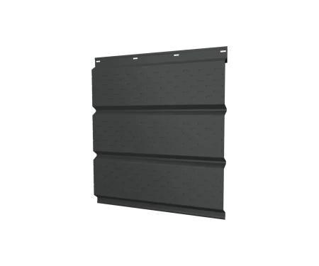Металлический софит Grand Line Металлический софит  Rooftop Matte (Стальной бархат) 0,5 с полной перфорацией   фото
