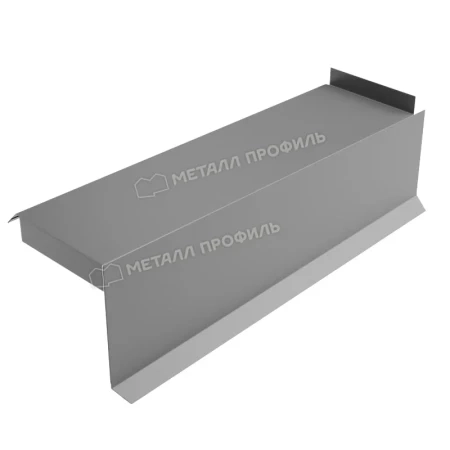 Планка сегментная торцевая правая Металл Профиль 350 мм 0,5 PURETAN цвет RR 23