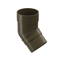 Колено трубы d-85 мм 45° ПВХ Döcke Premium