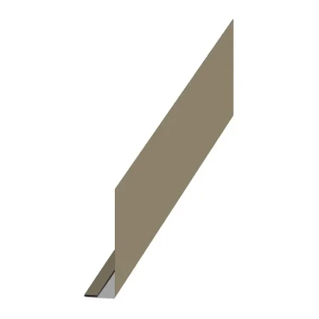 Планка карнизного свеса Металл Профиль 250x50x2000 0,45 Полиэстер цвет RAL 1035 Планка карнизного свеса Металл Профиль 250x50x2000 0,45 Полиэстер цвет RAL 1035