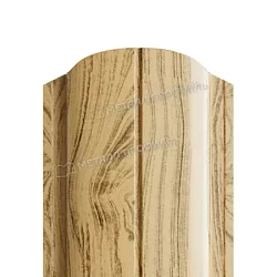 Штакетник Металл Профиль Круглый Ellipse Ecosteel T 0,5 фигурный