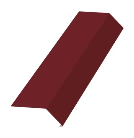 Планка карнизная Металл Профиль 100x69x2000 0,50 PURMAN цвет RAL 3011 Планка карнизная Металл Профиль 100x69x2000 0,50 PURMAN цвет RAL 3011