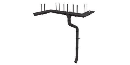 Кронштейн трубы на кирпич d-90 мм Grand Line Optima Matt Полиэстер Matt 0,55 RAL 9005