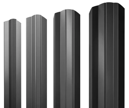 М-образный PurPro Matt 0,5 RAL 9005 фигурный