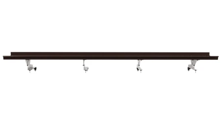 Для металлочерепицы с высокой ступенькой 3 м, Ral 8017