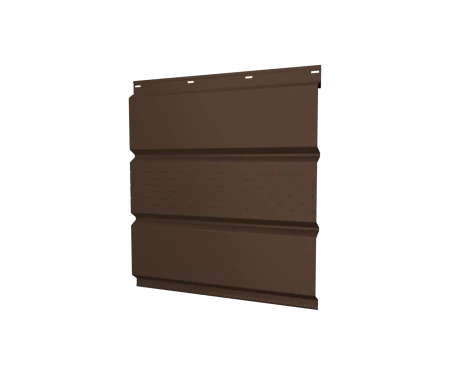 Металлический софит Grand Line Pural 0,5 с частичной перфорацией RR 887